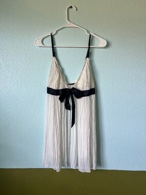 Ivory sheer negligee